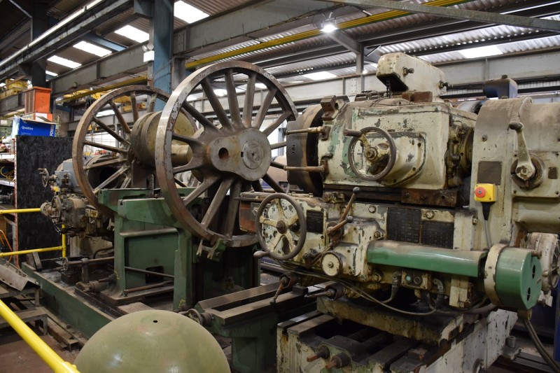 Crank-axle wheelset at SDR
