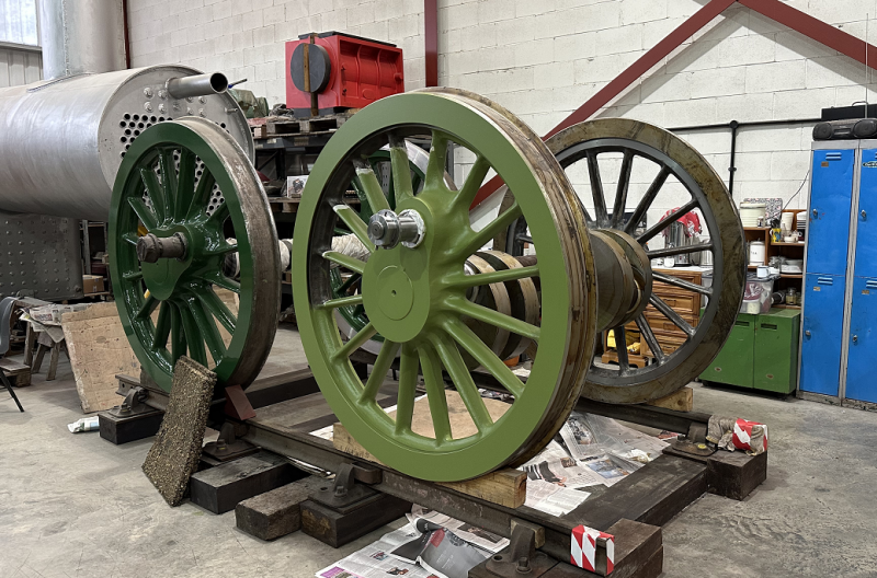 Crank-axle Wheel-set